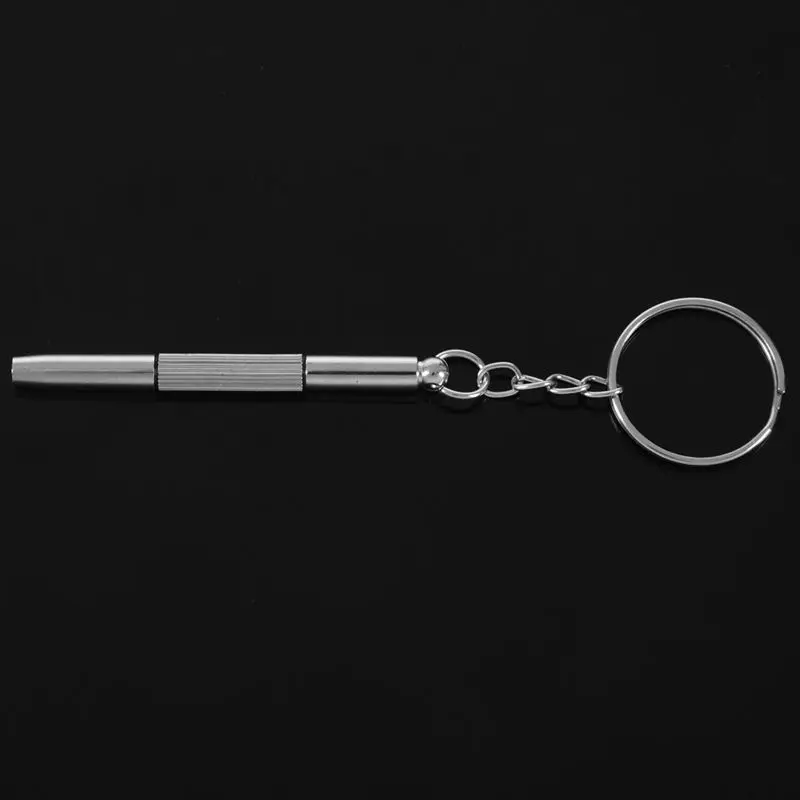 YCYS 3in1 Mini Alloy Screwdriver Key Ring Watch Glasses Repair Tool