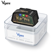 New Vgate iCar pro bluetooth 3.0/4.0/WiFi Android/PC/IOS supports Auto Wake Up Mode Elm327 V2.1 OBDII Code Reader Diagnostic too