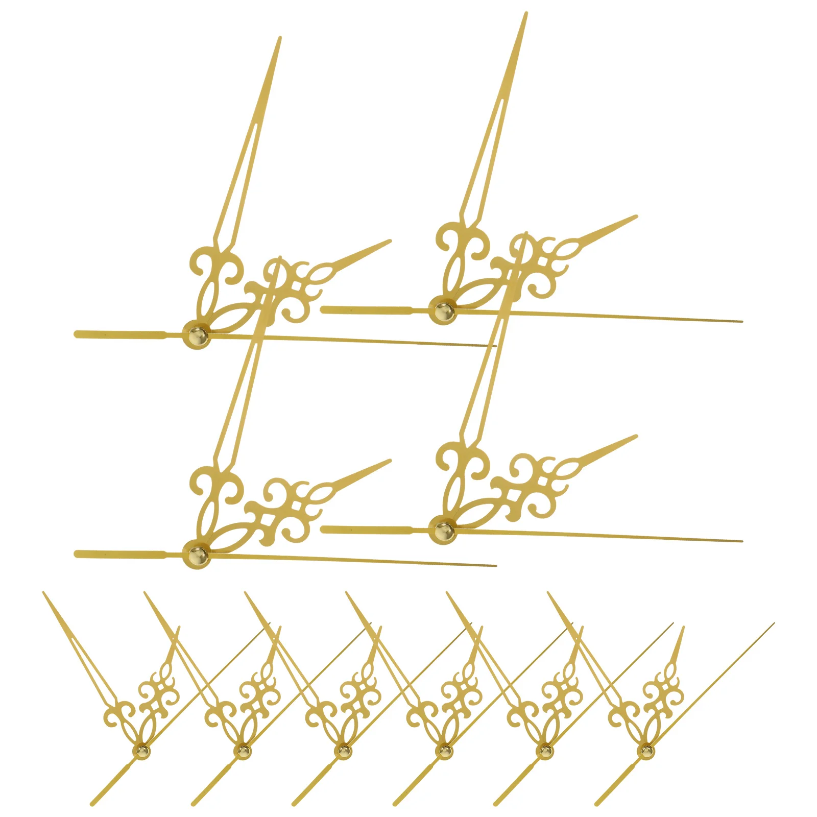 

10Sets Professional Clock Hands Accurate Pointers for Reliable Timekeeping Solutions Clock Hands Kit Home Supplies