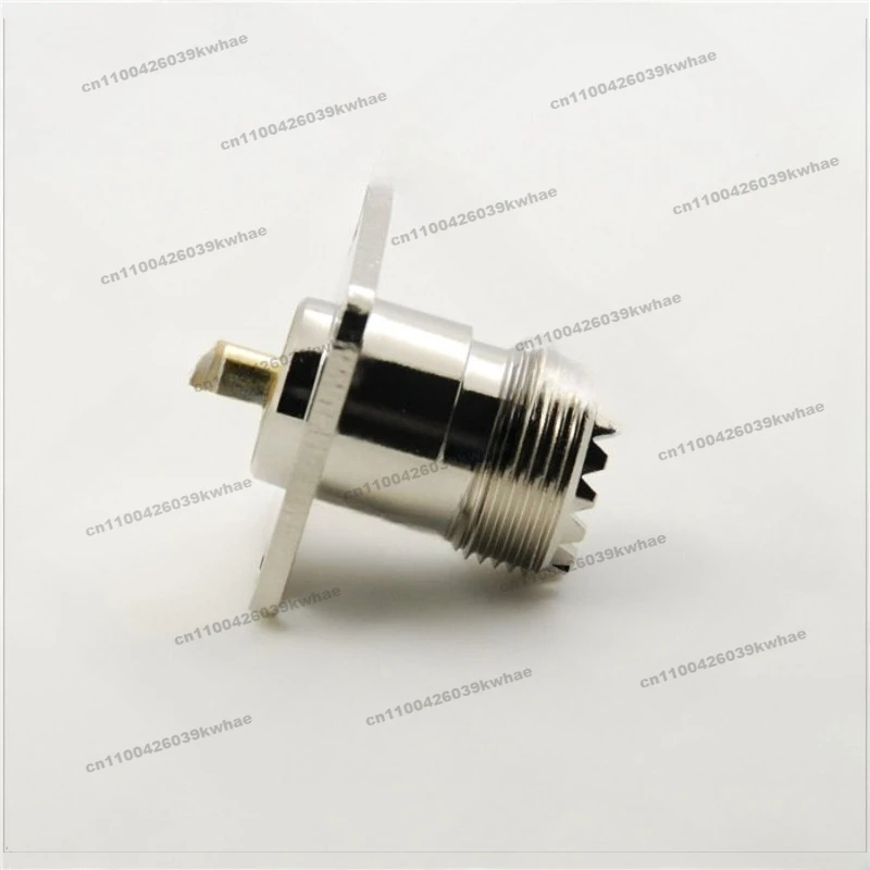 For Electroplated, Nickel Plated SO239 SL16-KF UHF-KF UHF Flange M Block Female