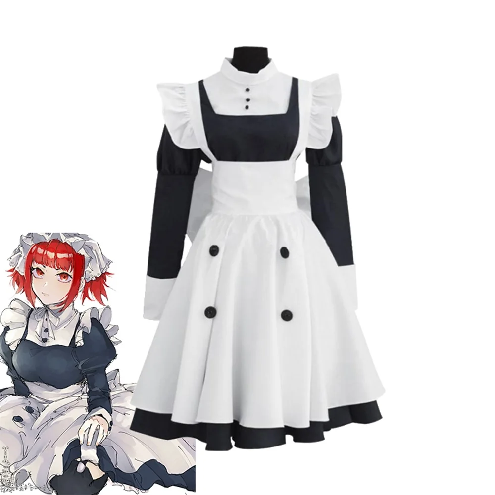 Anime Zwarte Butler Mey Rin Cosplay Vrouwen Kostuums