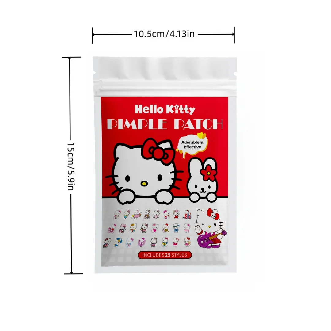 120PCS hello kitty Acne patches, facial acne patches, hydrogel acne removal patches, concealer view 4