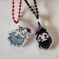 ALIEN STAGE  IVAN & TILL Dangle-dangle keychain man Acrylic chain for pants womans key chain men pendant Girls Jewelry llavero