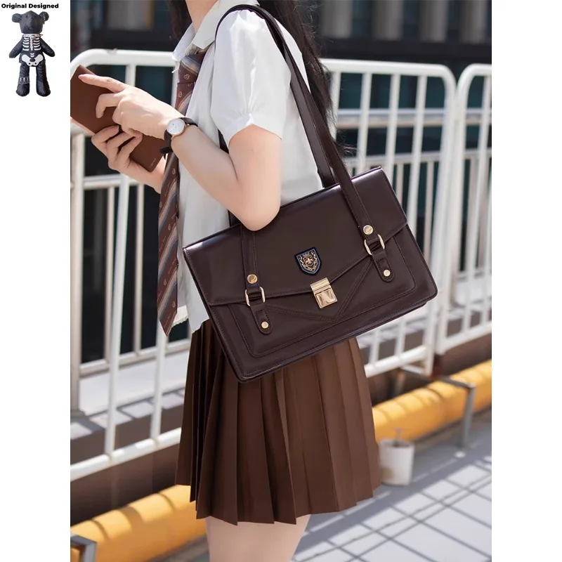 

New Style Uniform Ita Bag Fashion Large Capacity Tote Bags Teenage Girls Lolita Shoulder Bags Harajuku JK Handbag