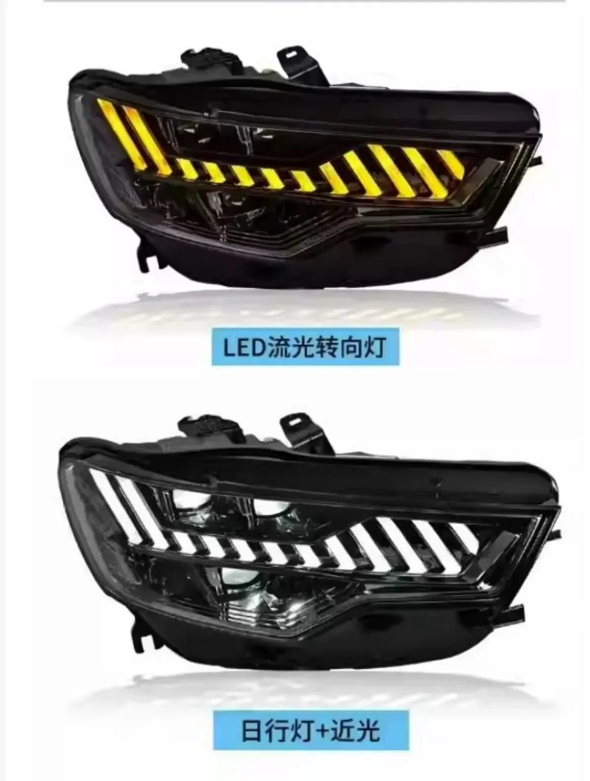 

Передняя фара светодиодная для Audi A6L 12-15 модифицированная RS6 DRL дневного хода DRL указатель поворота
