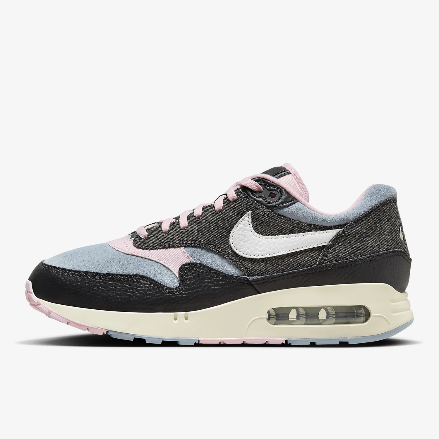حذاء الجري الرياضي المبطن للرجال من Nike Official Authentic Air Max 1 FB9647-001