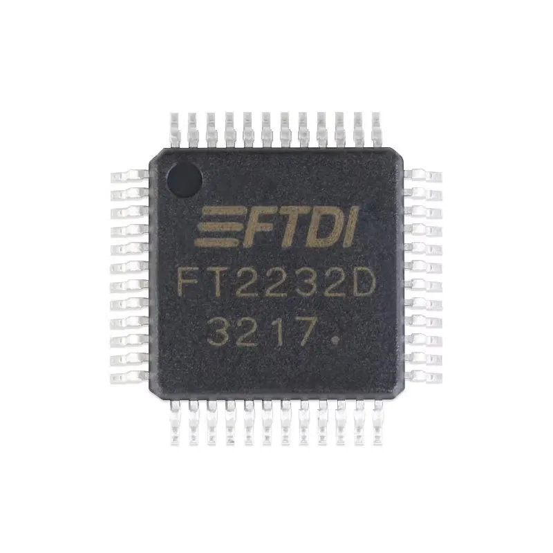 1개/묶음 FT2232D FT2232 FTDI QFP-48 재고 있음 IC 칩