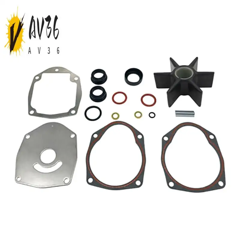 

AV36-Water Pump Impeller Repair Kit For Mercury Mercruiser Alpha One Gen 2 47-43026Q06 40-250 HP Sierra 18-3214 Replacement