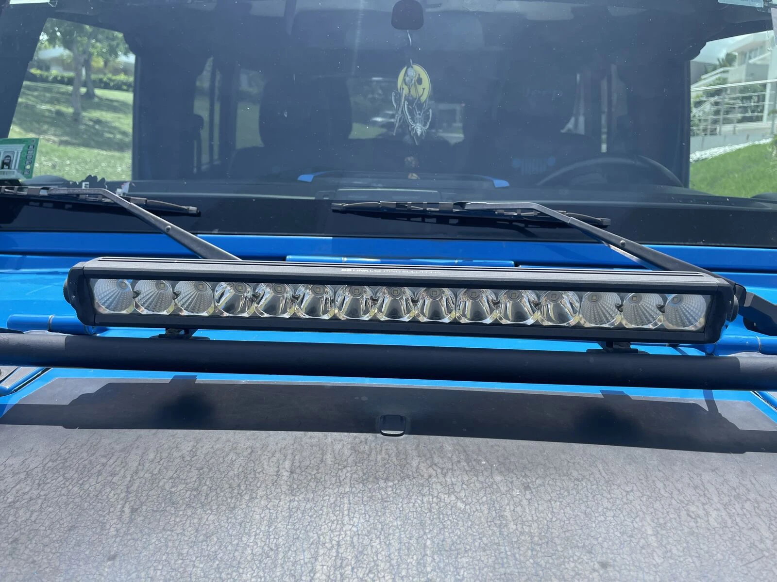 Waterproof Off-road LED Light Bar 13 16 23 31 38 45 48 inch 260W Single Row Super Bright 10W LEDS Spot Flood Combo Fog Driving