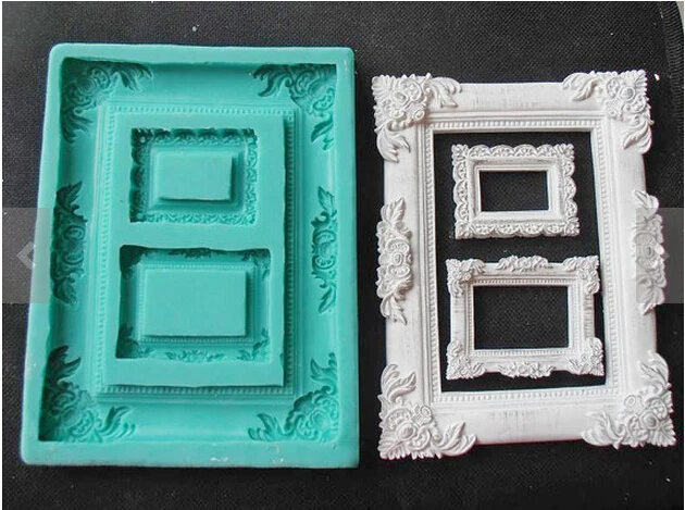 Silicone Rubber Flexible Food Safe Mold Clay Mold Gum Paste Mould- Resin, Chocolate Silicone Moulds PRZY Eco-friendly 001