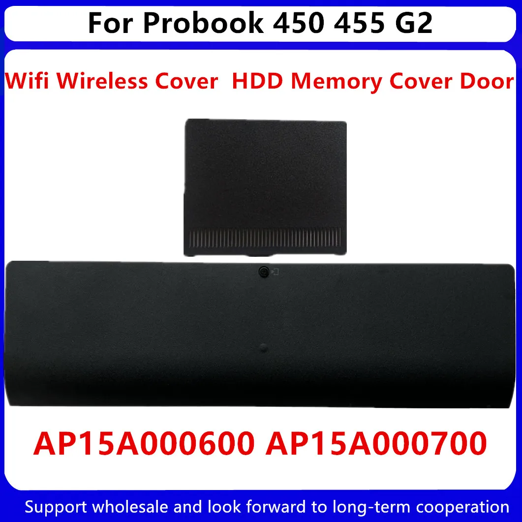 Novo para hp probook 450 g2 455 g2 hdd & capa de memória porta ap15a000600/sem fio capa cpu porta parafusos ap15a000700