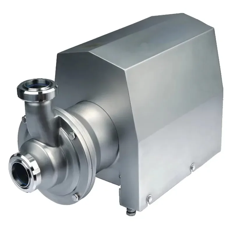 Food Grade Liquid Beverage Dairy Transfer Sanitary Self Priming Centrifugal Pump for Milk