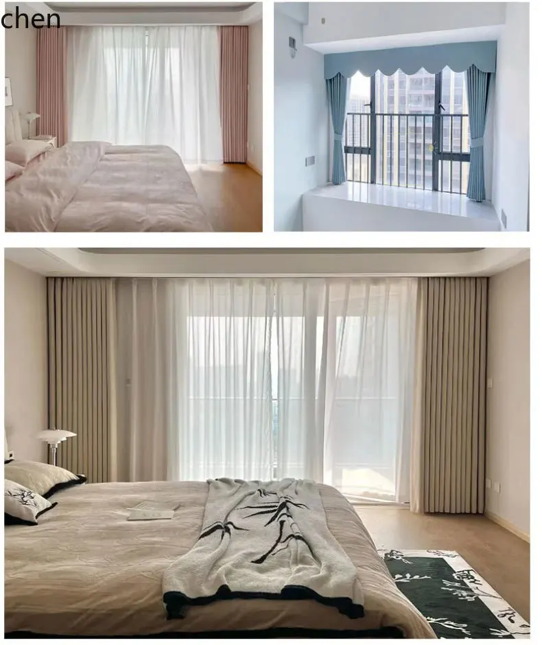 

YXY Custom New Curtains for Bedroom with High-End Luxury Feel for Living Room
