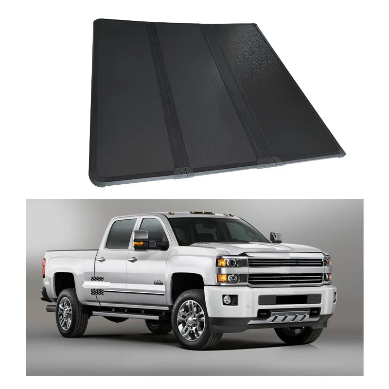 KUANGYUN Hot Sell Pickup Aluminum Alloy PickUp Truck Bed Cover Hard Type Tonneau Cover For Nissan Frontier 6ft