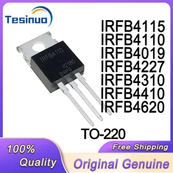10/PCS New Original IRFB4115 IRFB4110 IRFB4019 IRFB4227 IRFB4310 IRFB4410 IRFB4620 PBF TO-220 Field effect tube In Stock
