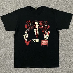 Twin Peaks  Men Print T-Shirts Short Sleeve Shirt