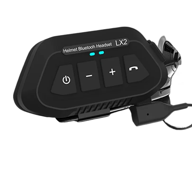 1200mAh Motorcycle Helmet Wireless Headset BT 5.0 Bluetooth Helmet Headset Voice Assistant Moto Earphone Motorbike Headphone