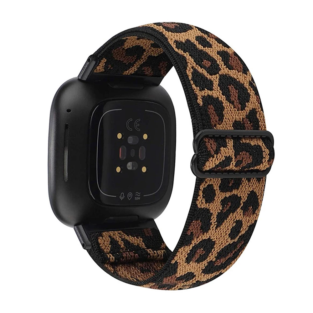 Nylon Woven Elastic Watch Band for Fitbit Versa 4 3 Sense Replacement  Strap for Fitbit Versa 2 1 Lite Bracelet Accessories