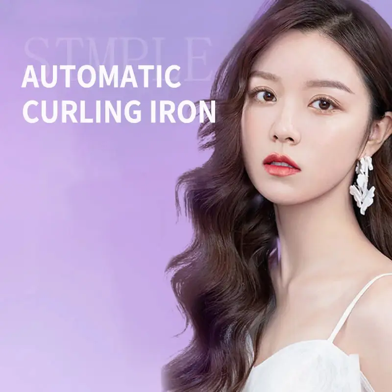 Automatic Curling Iron 32 mm Big Roll Anion  Ceramic Hair Curler 4-Speed Adjustable  Fast Heating Fashion Styling Tools