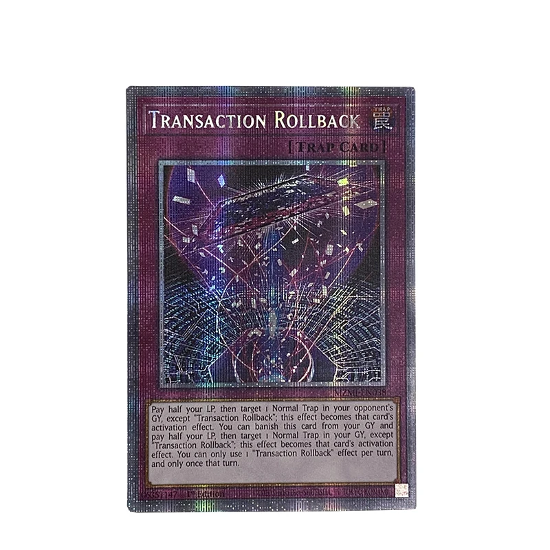 Yu-gi-Oh! Koleksi DIY kartu Proxy Trident Dragion transaksi Rollback Triple Tactics dorong non-origina Fiendsmith pengukir