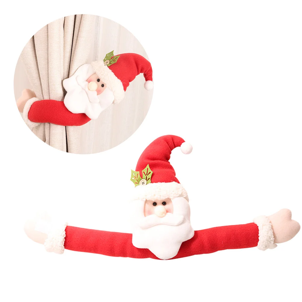 

Curtain Buckle Elk Shape Buckles For Christmas Festive Decor For Home Party Window Door Decoration Curtain Rope