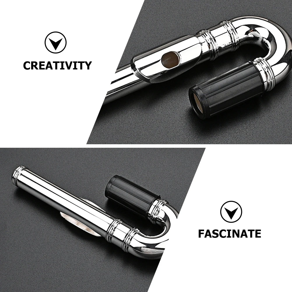 

Replaceable 's Flute Head Recorder Instrument for Metal Elbow