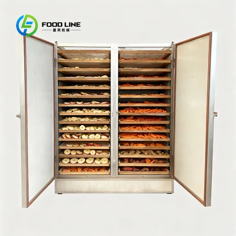 Customized size Industrial food drying box vegetable and fruit dehydrator vegetable and fruit drying equipment