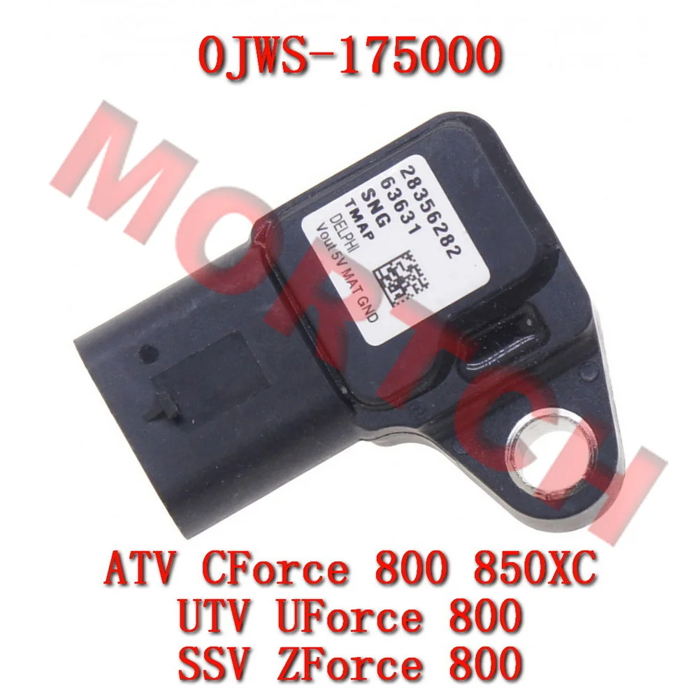 Orignal 0JWS-175000 Air Intake Temp & Pressure Sensor Delphi 28356282 for CF Moto 800cc ATV UTV SSV Motorcycle Accessories