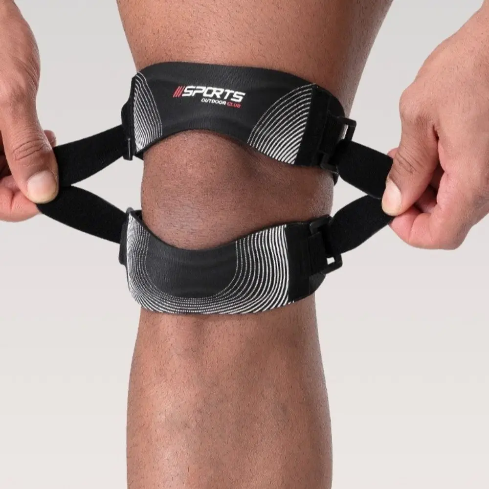 

Adjustable Patella Knee Brace Pressurized Ergonomic Tendon Support Strap Professional Comfortable Knee Wrap Sleeve Basketball