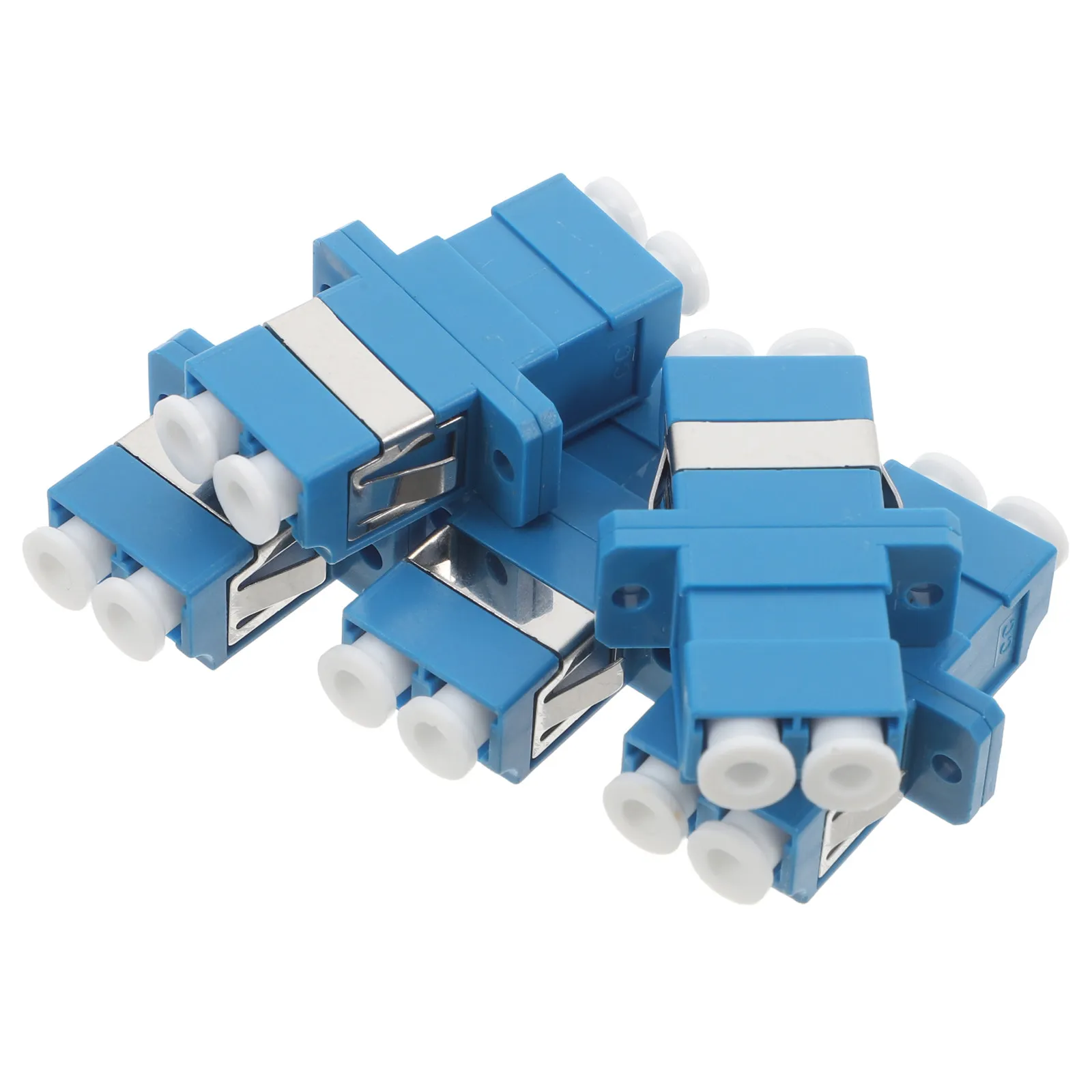 5Pcs Lc Fiber Coupl…