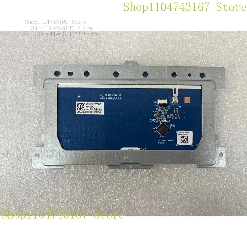 QIN B 195546 C M21148-001 nuevo para Probook 440 445 G8 640 G8 Laptop Touchpad Trackpad placa de ratón SilverQQ