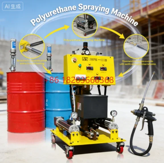 

YG Customized IIIB Polyurethane Spray Foam Machine Pneumatic High Pressure Spray Foam Machine