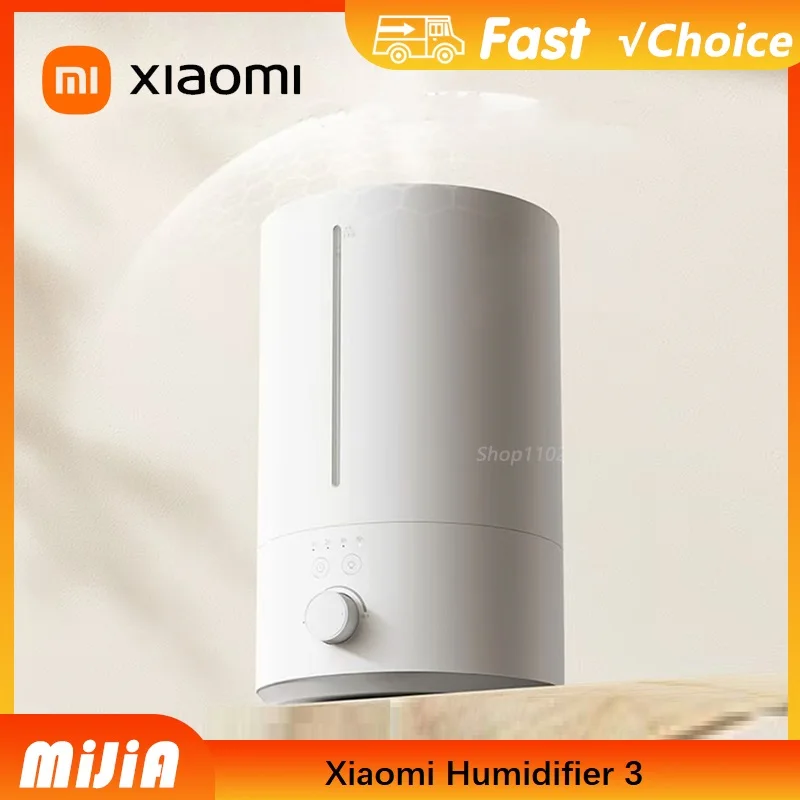 Xiaomi Mijia Humidifier 3 350ml Humidification 4.5LLarge Capacity Exquisite Mist Maker Add Water Home Humidity Control Low Sound
