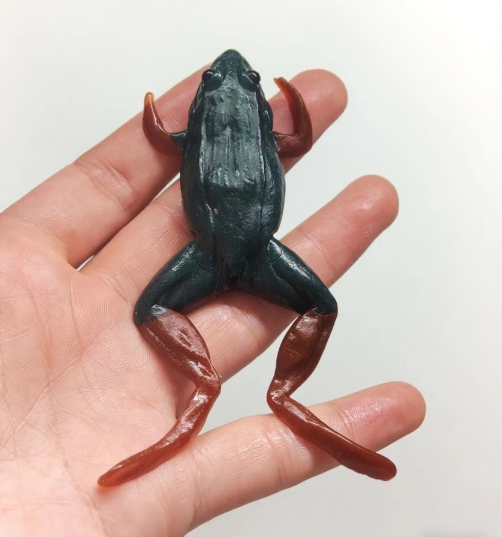 Custom Frog Lure Injection Mold Soft Plastic Fishing Lure Making Kit Aluminum Material with OEM/ODM Support