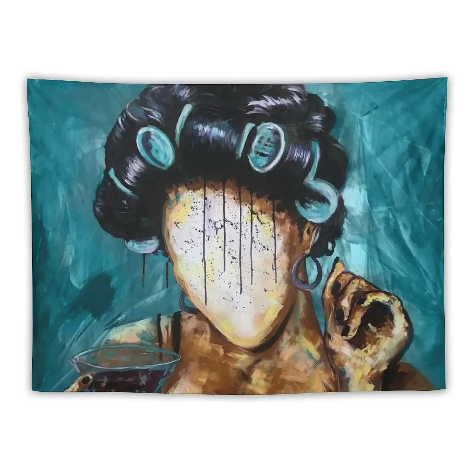 

Undressed X TEAL Tapestry Mushroom Aesthetic Room Decor Korean Room Ornaments Room Design Tapestry