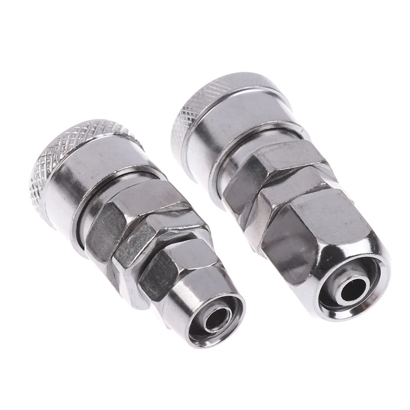 1pc European EU Type Pneumatic Fitting Connector Quick Coupler For Air Compressor Hose Barb Nozzle SH PH 6/8/10/12MM