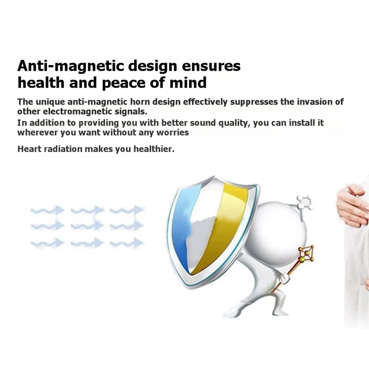Auditory Speaker Horn for 50-Inch 50PFL5820 Television Magnet Speaker 12W 8Ohms Clear Sound