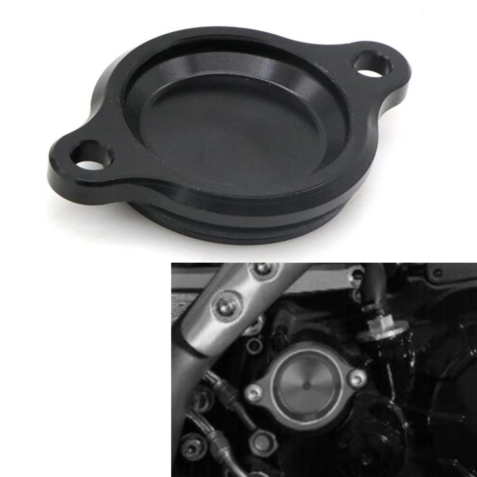 

Motorcycle Oil Filter Cover Cap For HONDA DAX125 MONKEY125 Cross SUPER CUB 125/150 C125 Grom/MSX