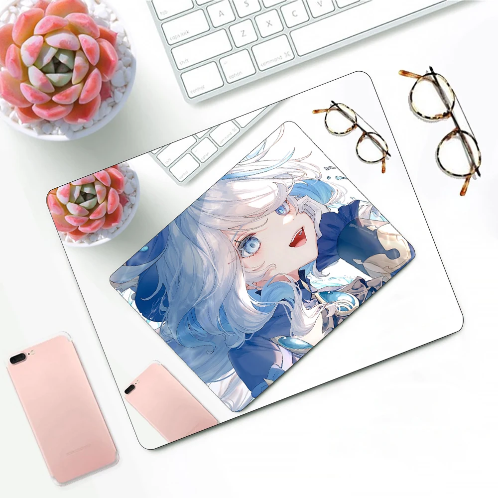 Anime Game Genshin Impact Furina Gaming Mouse Pad XS Small Mousepad For PC Gamer Desktop Decoration Office Mouse Mat Deskmat Rug