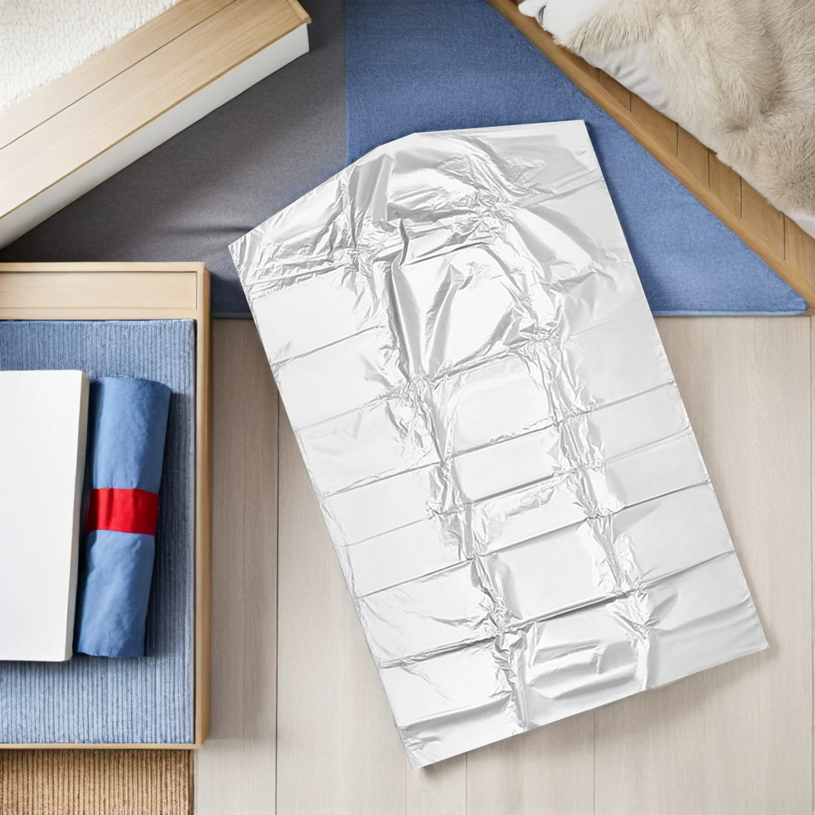 

30Pcs Garment Covers Dustproof Clothing Bags Transparent Clothes Storage Dry Cleaner Covers for Wardrobe