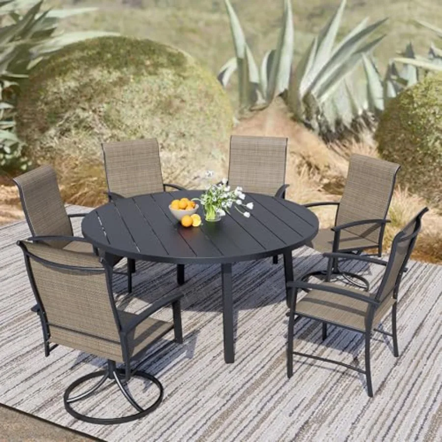 7 Piece Outdoor Din…
