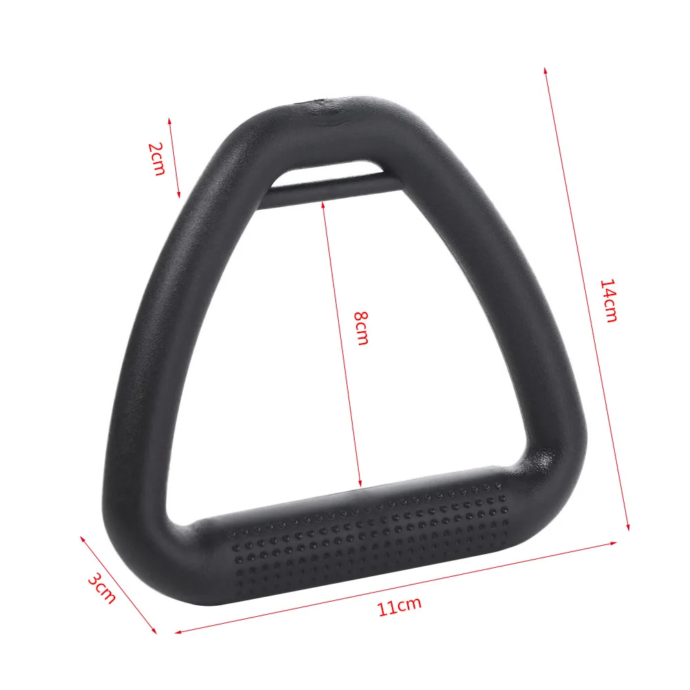 Non-Slip Gymnastic Rings Adjustable Straps Arm Strength Pull up Handle Rings Workout Comfortable Strength Training Ring Kids Toy
