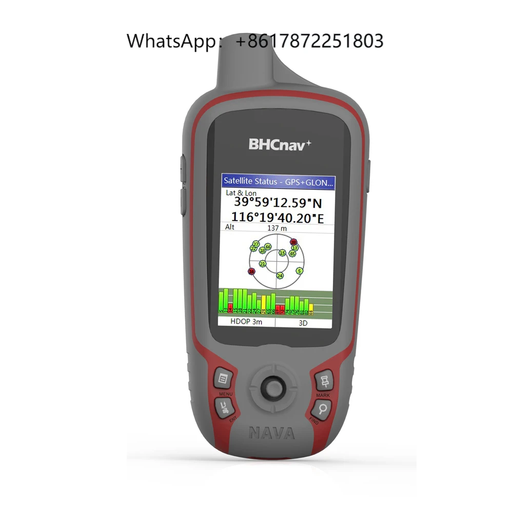 

High-Sensitivity Handheld BHCnav NAVA F60 GPS Hiking Similar to Gps Garming ETrex 30x