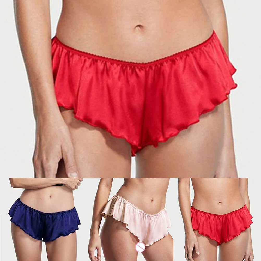 Comfy Fashion New Mens Underwear Mens Underpants Sissy Panties Skirt Breathable Briefs Daily Panties Shorts Boxer
