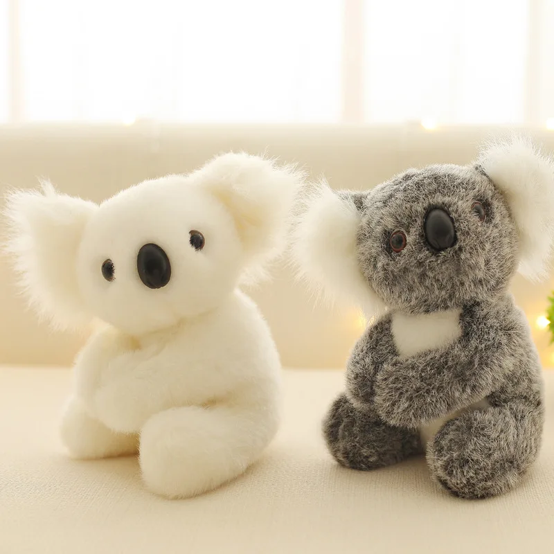 13/17cm Cute Simulation Koala Bear Plush Toy Mini Australia Adventure Koala Doll for Kids Girls Stuffed Kawaii Birthday Gift