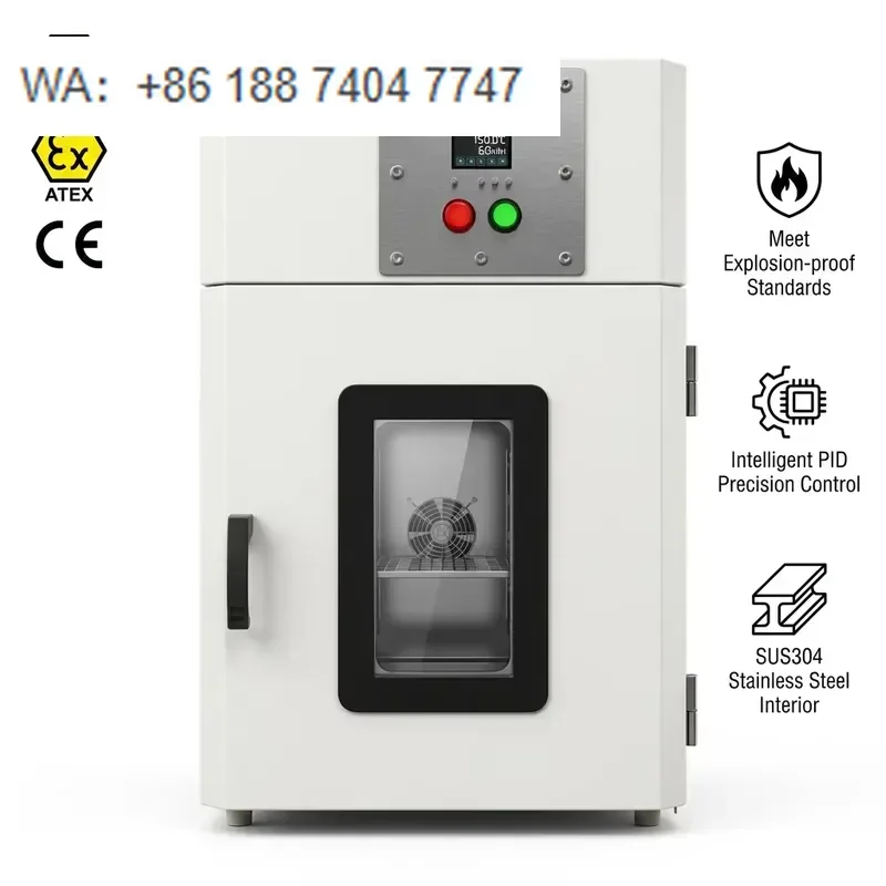 for Ex d IIBT4 Gb Certified Explosion proof Hot Air Circulation Oven 429L Stainless Steel Chemical Laboratory Drying Oven