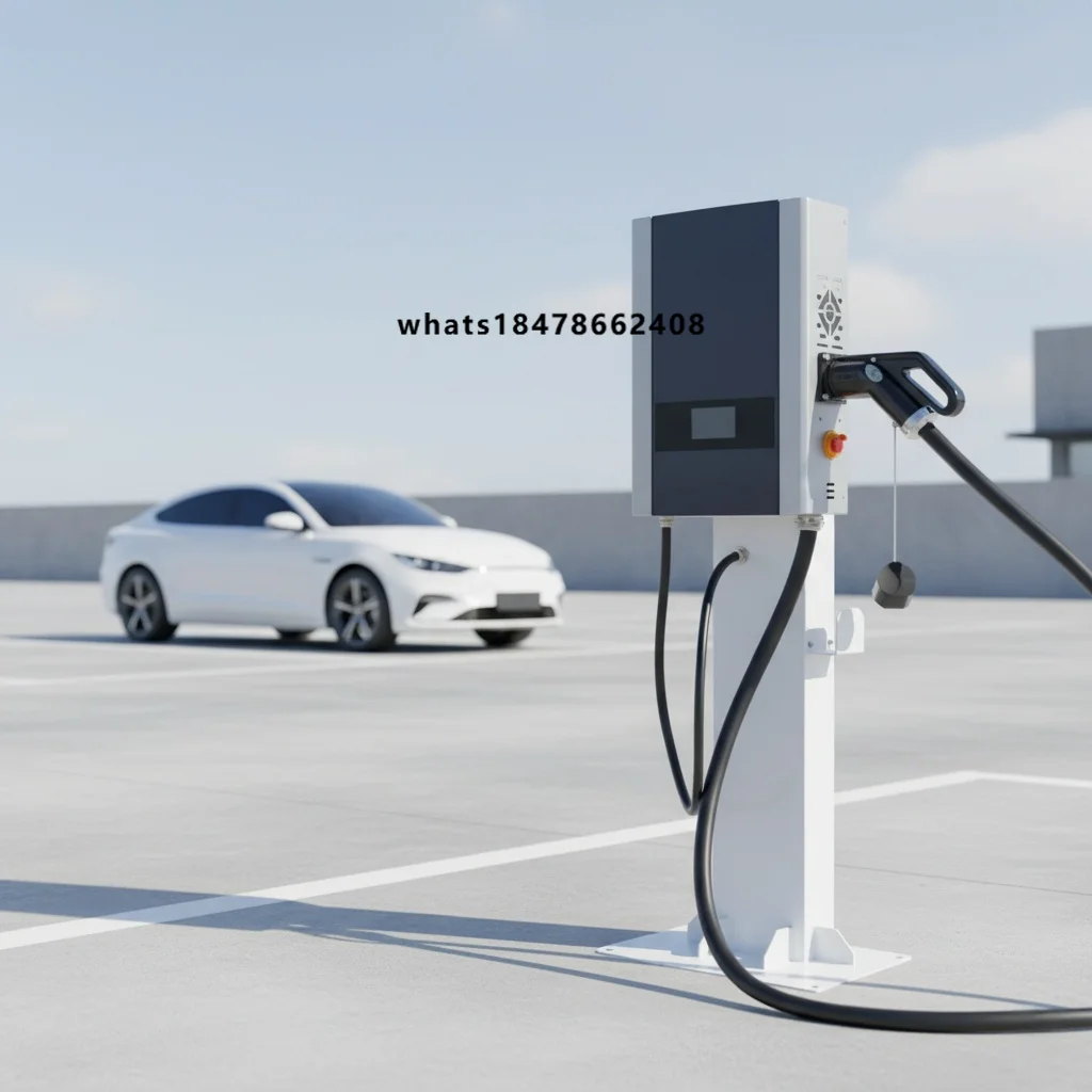 

Patented design base mounting 20KW DC EV charger with 4g Bluetooth LAN for public parking with 3-phase EV charging station