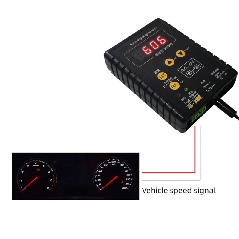 Multifunction Vehicle Generator with LED Engine Diagnostic Tool Upgrades for Hall & Sensors