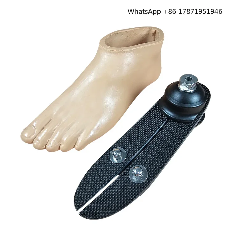 youf A set of carbon fiber prosthetic foot boards, prosthetic foot boards, and sound-absorbing socks for prosthetic foot skin