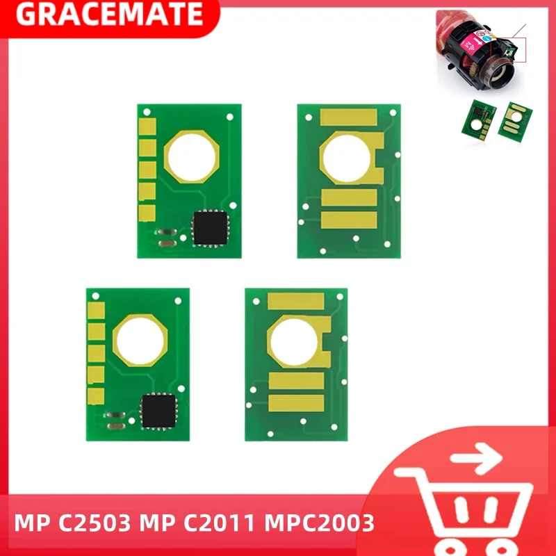 

12 шт. чип для Ricoh MP C2003 MP C2503 MP C2011 MPC2003 MPC2503 MPC2011MPC 2503 MPC 2011 MPC2003SP MPC2503SP тонер чип